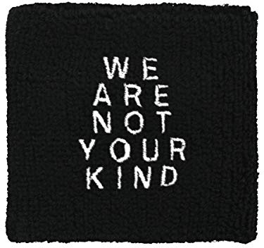 Slipknot We Are Not Your Kind Fabric Wristband (One Size) (Black)