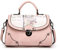 BUKESIYI Damen Tasche Umhängetasche Handtasche Frauen Klein Schultertasche Weekender Lack PU Leder DE77101 Rosa