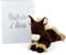 Histoire d'Ours - Peluche Cheval allongé - Marron - 35 cm - A LA CAMPAGNE - HO3148