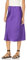 The Drop Maya, Gonna Sottoveste, Effetto Seta da Donna, Porpora Scuro, M
