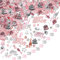 Confettis Anniversaire 50 Ans Probuk 20g Argent Rose Or Noir Décoration de Table avec Numéro,Paillettes Anniversaire Confetti Décorations à Dispersion pour Anniversaire Mariage FêTe DéCorations