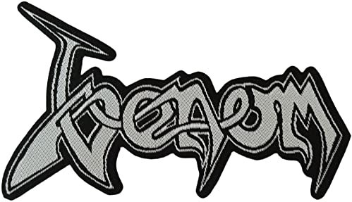 Marvel Venom Logo Cut Out Patch, Schwarz, Unparfümiert, Aufnäher, Unisex-Kinder