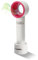 ADEPTNA Quick Cool Portable Bladeless Fan Hand Held Desktop Mini Portable USB Rechargeable Cooler Fan – 3 Speed Modes (WHITE)