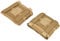 Tactical Molle Side Plate Pouch Set 6'' X 6'' Plates Ultralight Multi-Function Bag, Airsoft Hunting Vest Accessories. (T)