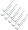 Sosoport 10St Weinstock Klettern rankstangen Tomaten Blumenrebe rankstab Metall Pflanzenk?figstufe tomatenstäbe gartenwerkzeuge gartengerät Rose Spenderkreis Botanik Halterung Kletterwand