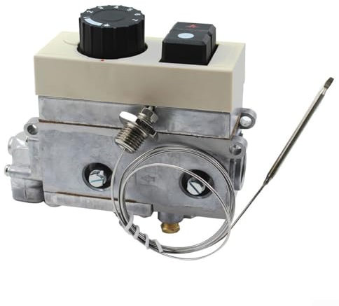 Válvula de control de temperatura de la freidora de gas para 710 piezas de válvula de gas, rango de temperatura 120-200 ℃