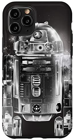 Star Wars R2-D2 Retro Galaxy Schwarz Hülle für iPhone 11 Pro