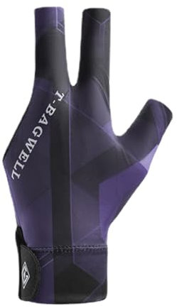 Chaies Billardhandschuhe DREI Finger Billard Handschuhe, Atmungsaktive Pool Handschuhe, Handschuhe, rutschfeste Poolhandschuhe, Offene DREI Finger Pool Handschuhe, Linkshänder Pool Handschuhe