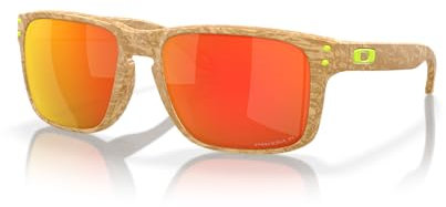 Oakley Oo9102 Holbrook, Gafas para Hombre, MT Stone Desert Tan/Prizm Ruby Polarizado, 57 mm