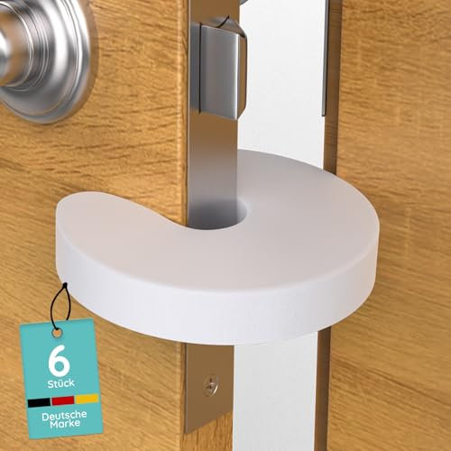Klemmschutz für Türen [6 Stück] – Tür Klemmschutz & Türstopper Baby aus Schaumstoff – Türklemmschutz Kinder, Fingerklemmschutz für Türen – Türschutz Baby, Kindersicherung Tür