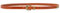 Wrangler Women's Thin Western Belt, Cognac, 95
