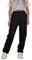 Pantalon Cargo Fille Ample 7-12 Ans Ado Pantalon Cargo Baggy Enfant Fille Large Taille Elastique Chic Confortable Pas Cher Sport Casual Vacances Jogging Streetwear (Black, 9-10 Ans)