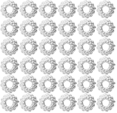 Zerodeko Glitzernde Christbaumkugel-hängekappen 100 Stück Ornament-top Für Weihnachtsdekoration