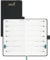 BEZEND 18-Monate Taschenkalender 2025 2026 klein (Juli 25-Dez 26), Kalender 25/26 Wochenplaner A6 1 Woche 2 Seiten mit 2 Spalten, Terminplaner 25/26 Hardcover, Schwarz