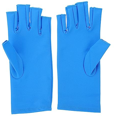 BELLIFFY Uv Protection Gloves Nail Art Uv-Resistant Gloves for Manicure Art Use