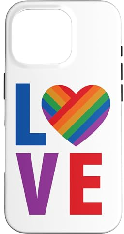 Liebe - LGBT Pride Hülle für iPhone 16 Pro
