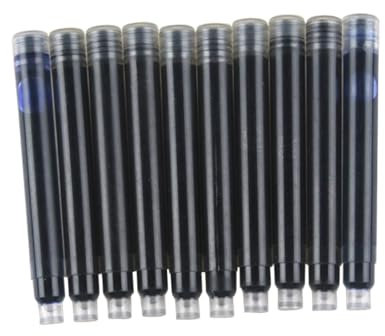 Artibetter 10pcs Fountain Pen Ink Cartridge Disposable Refills for Ink Pen Standard Convenient for Everyday Writing