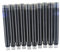 ARTIBETTER 10pcs Disposable Fountain Pen Ink Refills Blue Ink Cartridges for Use Quick Drying Archival Quality Fits Standard Fountain Pens Inner Diameter