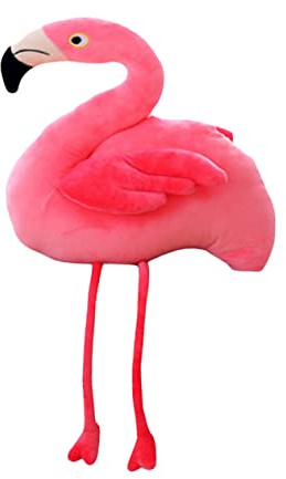 Toddmomy Peluche Flamant Rose Peluche Animal Décoratif pour Décoration de Maison pour Jardin Bureau et Anniversaire
