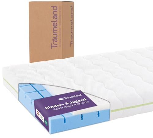 Träumeland Kindermatratze Schlummerland Air, Größe: 140x200,15 cm | Matratze für Kinder - Oeko-TEX Zertifiziert - wendbar & atmungsaktiv - Allergiker geeignet | Made in Austria