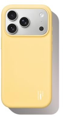 IDEAL OF SWEDEN Silikon Hülle mit MagSafe kompatibel mit iPhone 17 Pro Max – Premium Handyhülle für iPhone, Kratzfest & Stoßfest, Fallschutz (Gelb)