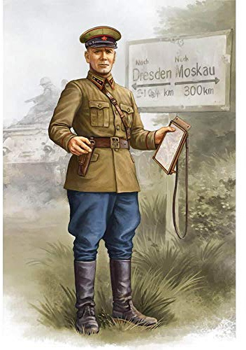 Trumpeter 00703 Modellbausatz WWII Soviet Officer Vol.1