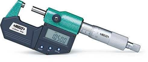 INSIZE 3108-50A Metrisches Digitales Mikrometer, IP54, 25 mm-50 mm