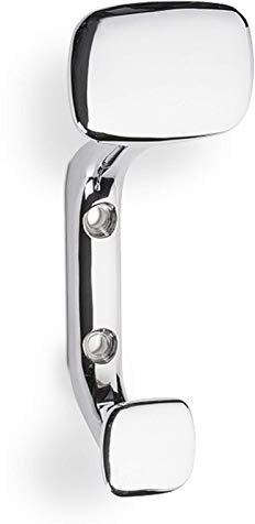 Kleiderhaken LALCE I Chrom poliert 2-fach Garderobenhaken Wandhaken Handtuchhaken von SO-TECH®