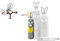 Gase Partner Profi-Set: 2 kg CO2 Flasche (gefüllt) + CO2 Druckminderer für Bierzapfanlagen (3 bar)