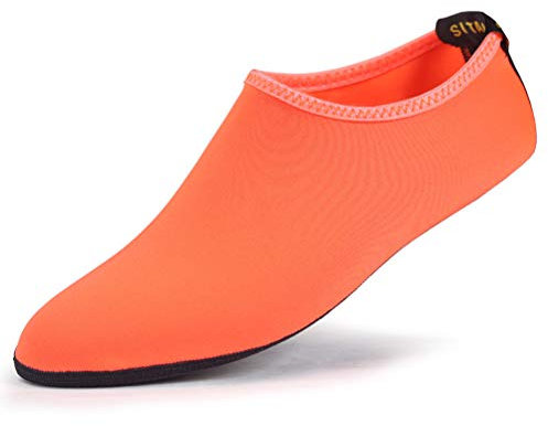 Wamvp Calze per Sport Acquatici Unisex Donna Uomini Spiaggia Nuoto Calzini Immersioni Snorkeling Caviglia da Surf Spiaggia per Sportive Adulto