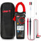 UNI-T Clamp Meter UT213C AC DC Amp Meter Clamp Multimeter Tester 400A TRMS Auto Ranging 4000 Counts HVAC Voltmeter Frequency Ohmmeter Capacitor Tester Temperature Continuity Tester Diode