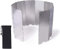 HIKEMAN Aluminium Windschutz für Campingkocher - 10/12 Faltbarer Gaskocher Windschutz Mit Tragetasche,für Camping Kocher,Outdoor Grill,Gaskochern (10 Plates)