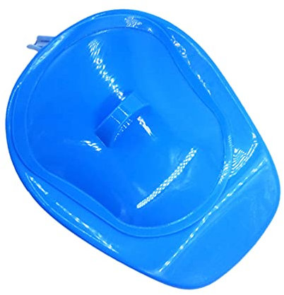 BESTonZON Kunststoff Bettpfanne mit Deckel Stechbecken Bed Pan Nachttopf Spucknapf Mobile Toilette Urinal Töpfchen für Schwangere Frauen Männer ältere Menschen