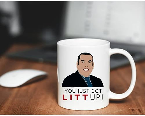 You Just Got LITT Up! Kaffee/Tee/Tasse/Lustig/Serie/Geschenk/Freund/Ehemann/Frau/Kollegen (11 oder 15 oz) (425 ml)