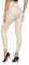 Teemie Damen Kunstleder Leggings Thermo Leder High Waist Stretch Skinny Hose Leggins PU Lederhose Strumpfhosen Sexy Treggins Lederoptik Dünn Gefüttert Kunstleder Winter Weiß L