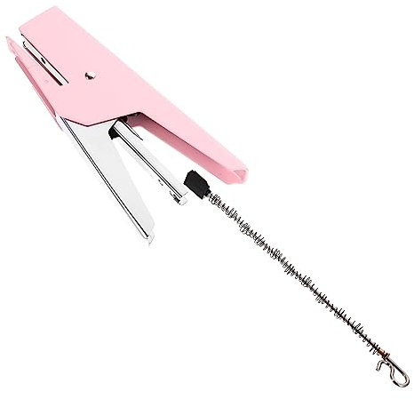 AUTSUPPL Grapadora de Mano Decorativa 10 de Color Macaron Grapadora de Metal Ligera
