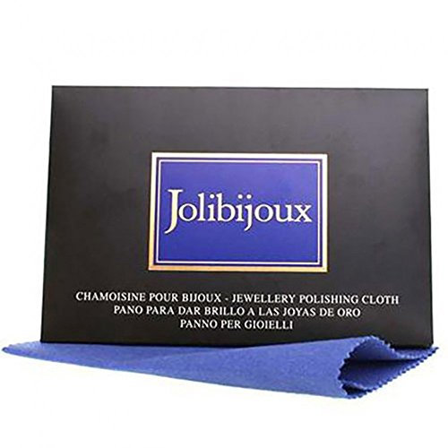 Chamoisine pour Nettoyer Les Bijoux Or Jolibijoux Bleu
