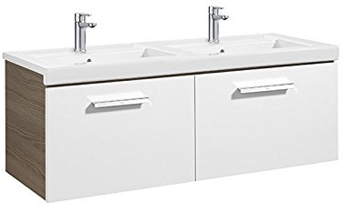 Roca - Unik Prisma 2 Cajones 1200 Fresno-Blanco (A855950322)