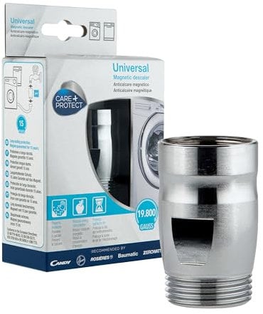 CARE+PROTECT Anticalcaire Magnétique pour Lave-Linge et Lave-Vaisselle - Universel - Élimine le Calcaire et Réduit les Consommations d'Energie - Prolonge la Durée de vie de la Machine - 1 unité