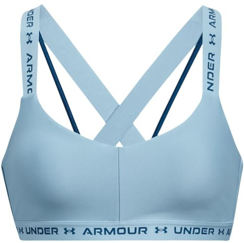 Under Armour Damen Ua Crossback Low Sports BH Unterhemd, bunt, XS