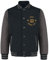 Pokémon Evoli Männer Collegejacke schwarz/grau meliert L