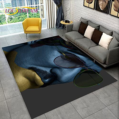 YZGAH Jose Pedro Balmaceda Pascal Fotobereich Teppich, Teppich Teppich Für Zu Hause Wohnzimmer Schlafzimmer Sofa Fußmatte Dekor, Kinder rutschfeste Bodenmatte 3D V7992 160X230Cm