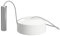 SAMOTECH 2WAY Zigbee Pull Cord Switch – Works with Philips Hue, Home Assistant and other Zigbee Hubs. Direct Replacement for UK Non-Smart Pull Cords. No Neutral required (Matt White)