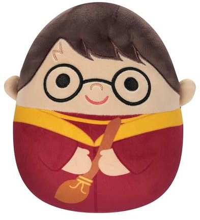 Squishmallows SQWB00124 - Harry Potter in Quidditch Robe 25 cm, offizielles Jazwares Plüsch, superweiches Kuscheltier