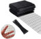Gartenpflanzennetz, Vogelschutznetz Gartennetz, Pflanzennetz, Geflügelnetz mit 30 Grün Kabelbinder, Obstbaumnetz, Laubnetz, Flexible Mesh Netting, Kirschbaum Maschenweite 2,1 x 20 m für Garten Balkon