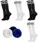 HYCLES 4 Paar Fußballsocken Kinder Stutzen Kinder Fußballsocken für Jungen und Mädchen Kniestrümpfe Sportsocken Trainingssocke Sockenstutzen Fußballtraining Laufen Sport 3-6 Jahre