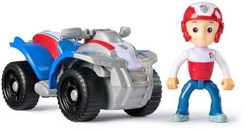 PAW PATROL, Rettungs-Quad mit Ryder Spielfigur (Basis Fahrzeug, 2025), Spielzeug für Kinder ab 3 Jahren