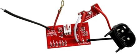 Milageto Haarschneider-Motherboard Haarschneider-Mainboard Hauptplatinenbaugruppe Einfach zu bedienen mit Ladebuchse Haarschneider-Board