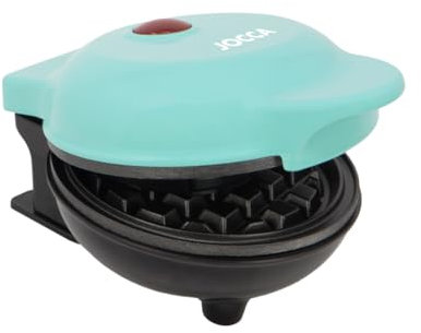 Jocca - Gofrera Redonda Turquesa 500W con Placas Antiadherentes