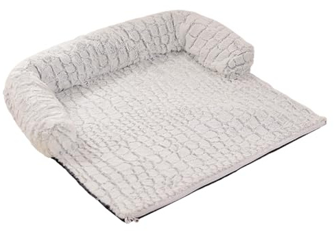 Yjkedfh Couch Bett - Waschbar Abnehmbar rutschfeste Sofa Matte Erhöhter Rand - Plüsch Tier Couch Bezug - Für Zuhause Küche Schlafzimmer Wohnzimmer Balkon Wohnung Innenbereich Entspannung Terrasse